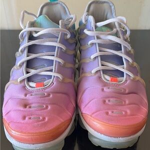 Gradient Pink and Purple Sneakers